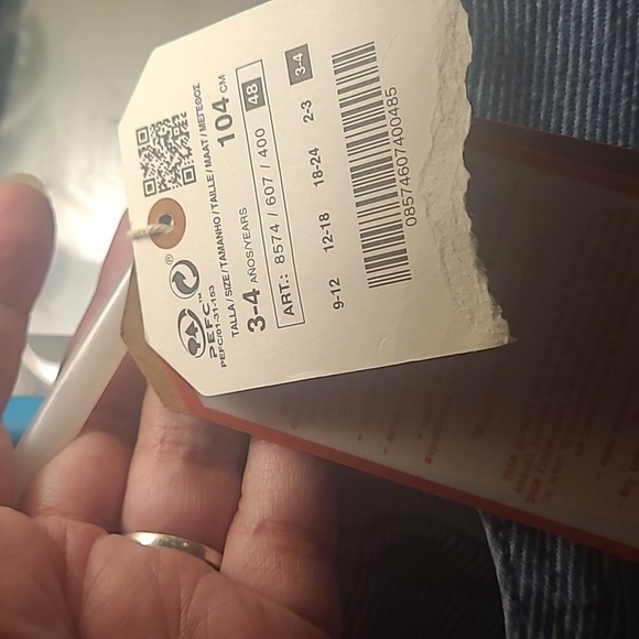 NWT Zara Baby Tunic dress size 3-4 years (104 cm) - Picture 6 of 8